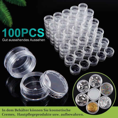 100x klar leer dose - klar,