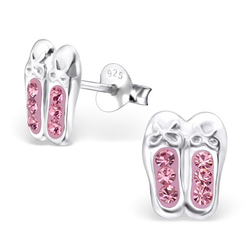 Kinder ohrstecker glitzer - kinder,
