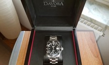 Davosa TERNOS CERAMIC Schwarz 40mm Professional Diver Automatikuhr *Full Set*