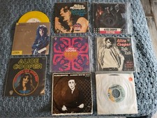 8 x Alice Cooper Vinyl Single