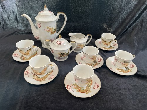 Asiatisches teeservice weiss - teeservice,