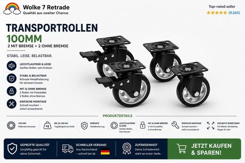Transportrollen 100mm
