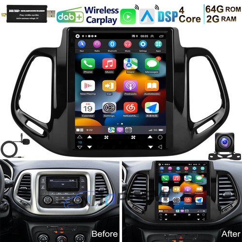 Dab carplay autoradio - dab+, 9.7"