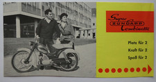   ZÜNDAPP  Prospekt  50er