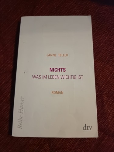 Nichts was leben wichtig - nichts,
