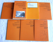 7x Latein Klassiker Reclam