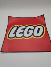 Original LEGO® XXL Logo Sticker 22x22cm Aufkleber Werbung Display Sammlung