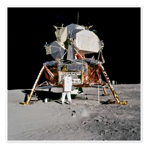 Poster apollo und astronaut - 11,