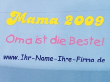 Schriftzugaufkleber Aufkleber