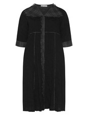 Designer Herbstkleid Winterkleid Maxikleid 42 44 46 XL Plus Size Neu UVP 140 EUR