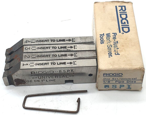 Ridgid schneidbacken pipe - schneidbacken, 1/8"