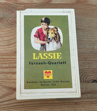 SPIEL Sammel Lassie Fernseh-Quartett (36 + 1x Spielregeln) JOKER BIELEFELD 1045