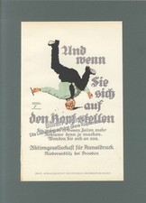 Und wenn Sie sich auf den Kopf