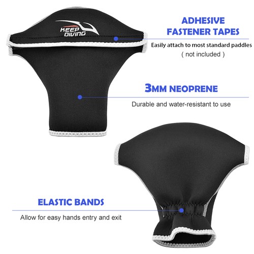 Neopren paddelhandschuhe - mm,