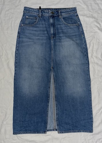 Hallhuber denim maxi midirock - hallhuber,