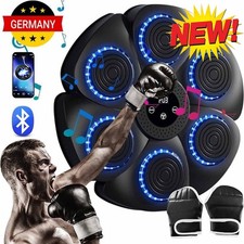 NEU Elektronische Bluetooth Musik Boxmaschine Wandmontage Boxing mit Handschuhen