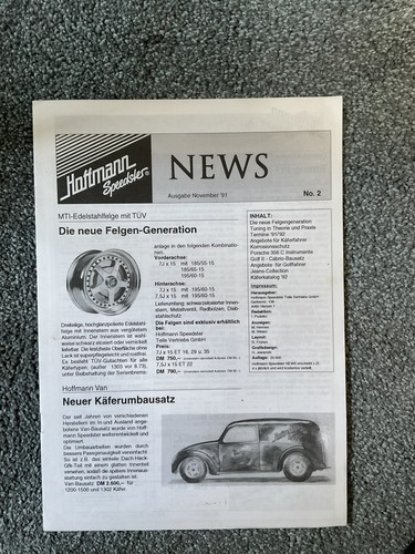 Hoffmann speedster katalog - hoffmann,