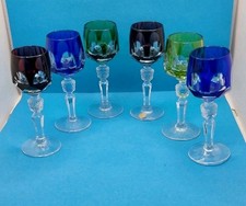 Nachtmann Antika Römer Schnaps/ Likörglas Überfang handgeschliffen