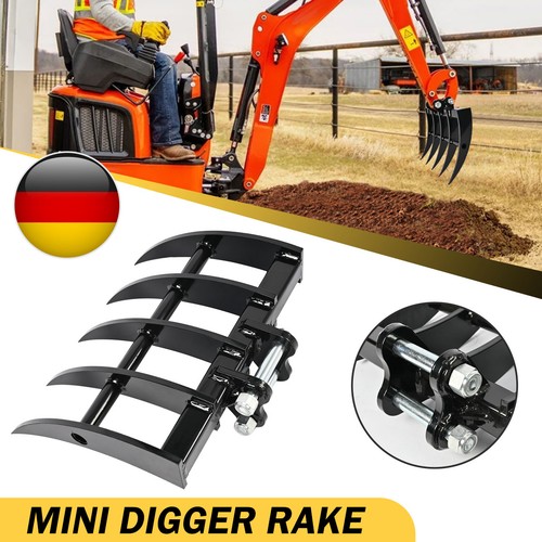 Baggerrechen für 5t - baggerrechen,
