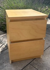 Moderner Unterschrank  für Schreibtisch mit Buchenfurnier