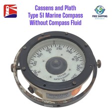 Cassens & Plath Typ 51 Marine Rettungsboot Kompass (Ohne Kompass Flüssigkeit)