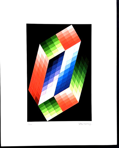 Victor vasarely opical art - ,