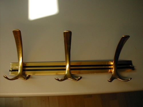 Garderobe aluminium gold - garderobe,