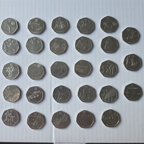 London 2012 olympia 50p coin - olympia,