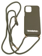 IDEAL OF SWEDEN Handyhülle iPhone 11 Pro/XS/X Grün Kordel Elegant Modern