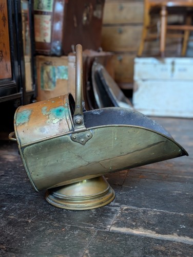 Vintage messing helm - messing,