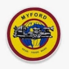Aufkleber myford ml7 - myford,