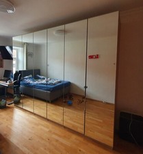 kleiderschrank mit spiegel
