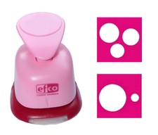 Motiv-Stanzer Kreis mehrfach rund Loch,  S-L Auswahl, Motivlocher Efco Punch 