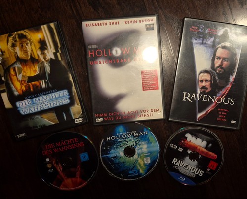 Blu rays dvd hüllen hollow - blu-rays, dvd-hüllen