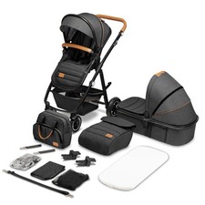 Lionelo Kinderwagen Amber 2 in 1 Grey Graphite - Sehr Gut 
