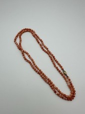 Kette Koralle Gold 585 lang 