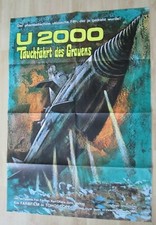 Filmplakat : U 2000 Tauchfahrt des Grauens ( Teo Tashma , Yori Furman )