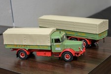 1:43 Büssing Minichamps mit Anhänger Adalbert Wandt Braunschweig - gebraucht