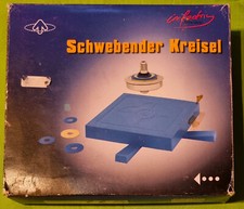 infactory - Schwebender Kreisel - Magnetkreisel Vintage Spiel