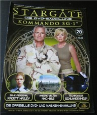 STARGATE Kommando SG 1, Die offizielle DVD & Magazin Sammlung, Nr. 28, nur Heft
