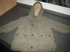 1 Jungen Winterjacke Gr. 74/86 Herbst Winter Jacke gefüttert