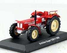 Schlüter Super 1250 rot 1969 Traktor 1:43 Vitrine Hachette/UH Modell