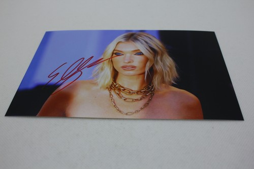 Elsa hosk signed foto - hosk,
