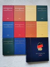 Jahrbücher BRD + Deutschland Plus Album Briefmarken 
