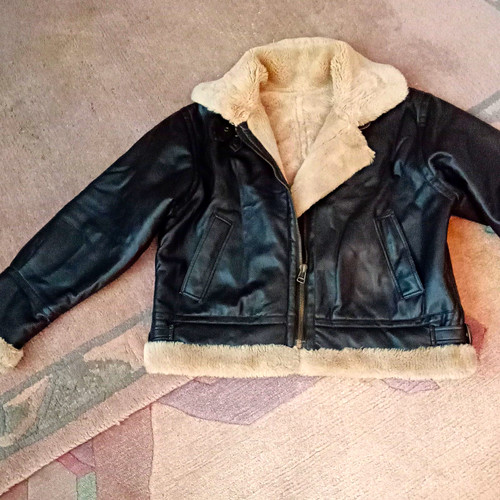 Herren biker kunstlederjacke - herren,