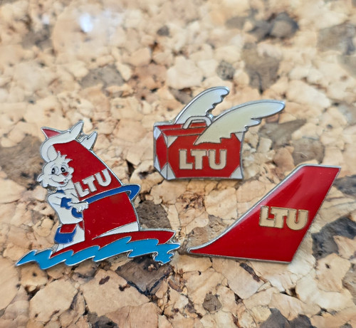 Vintage pin ltu - vintage,