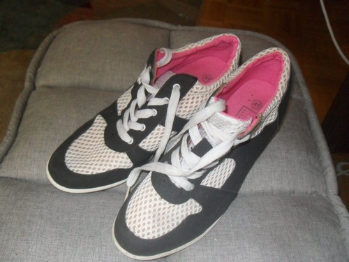 Damen sneaker mit keilabsatz - sneaker,
