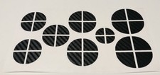 passend Für Bmw Motorhaube Heckklappe Felgen Carbon Look Aufkleber Sticker