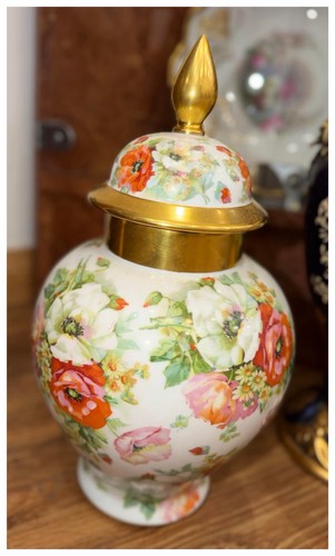 Deckelvase bavaria schumann - deckelvase,