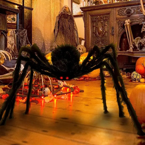 Halloween riesenspinne deko - halloween,